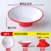 Vajilla de Melamina Rojo Tazón para Ramen Tazón para Sopa Tazón de Boca Ancha Tazón para Fideos Tazón Picante Caliente para Fideos Especial para Tienda de Fideos