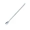 Cuchara de postre, Cuchara para miel, Cuchara larga de acero inoxidable con mango largo para remover, Exquisita cuchara para helado, Cuchara de café de aspecto elegante