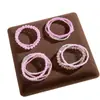 Pulsera Elástica de Cuentas de Arroz Bohemio Multicapa Transfronteriza Europea y Americana Set de Pulseras para Mujer de Color Contrastante de Nicho