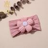 Banda para el pelo para fontanela de bebé estilo europeo y americano, diadema de flores de estilo occidental para niña, gorro para fontanela de bebé niña