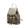 Mochila Casual de Lona y Cuero 2024 Nueva Versátil Texturizada para Mujer Mochila Pequeña de Moda Sencilla