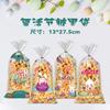 Bolsas de Dulces de Pascua Transfronterizas, Regalos para Fiestas Infantiles, Bolsas Planas, Bolsas para Empaque de Dulces, Bolsas de Regalo de Pascua al por Mayor