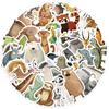 [Coleção Super Completa] Adesivos de Animais Selvagens de Fazenda Brinquedos para Crianças Alce Alpaca Panda Leão Adesivos Transfronteiriços
