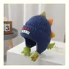 Gorro para Bebé Otoño e Invierno Lindo con Bola de Pelo Gorro de Punto Lana Engrosado Protección para Orejas Súper Lindo para Hombres y Mujeres