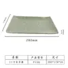 Prato oval de melamina para bolinhos com prato para vinagre prato para sushi em forma de ovo restaurante comercial prato de camarão prato de lanche de batatas fritas prato quadrado longo