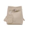 Bolso de Mano con Patrón de Lichi Transfronterizo Estilo Occidental Bolso Colgante Nuevo Bolso de Hombro Pequeño Cuadrado Tipo Cubo para Mujer