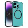 Adequado para iPhone 14 Capa de telefone 13Pro Cor sólida Tecido Absorção magnética Cobertura total Proteção 14Plus Capa de cor sólida
