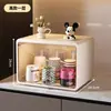 Estante de Almacenamiento para Tazas Soporte de Taza de Té para Escritorio Tapa a Prueba de Polvo Gabinete de Almacenamiento para Juego de Té Taza Café Bolsitas de Té Modelo Nuevo