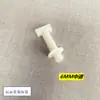 Estantería de Supermercado Tabla de Madera Tubo de Acero Inoxidable Barandilla Cerramiento Instalación Directa Sin Tornillos Conector Ferretería Accesorios