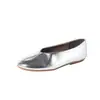 Sapatos rasos estilo coreano, simples, bico redondo, sem cadarço, flats para mulheres, coleção primavera 2026, sapatilhas preguiçosas slip-on