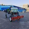 Máquina pulverizadora diésel de cuatro ruedas pequeña, máquina agrícola para la gestión pastoral, máquina pulverizadora automática para hortalizas de vivero.
