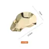 Soporte para Platos de Ostras de Acero Inoxidable 304 Espátula de Cocina Cuchara Bandeja Creativa Mariposa Dorada Plato para Condimentos Plato para Salsa de Soja Plato para Ostras