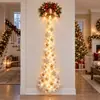 Luminária de Parede Trilha Mágica de Natal Transfronteiriça, uma luminária de parede de madeira para a Trilha Mágica de Natal