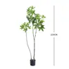 Planta Verde Artificial Grande Nórdica Árvore da Fortuna Decoração de Chão para Entrada de Casa Interior Paisagismo Planta Falsa em Vaso Personalização