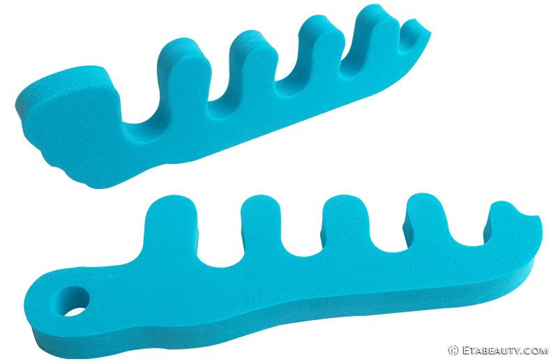 美甲工具用品批发手指甲海绵隔趾环保eva脚丫分趾器