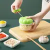 Cortador de Ajo Mini Multifuncional Creativo Batidora de Ajo Casera Herramientas de Cocina Manual Triturador de Ajo Tirador de Ajo