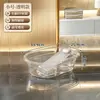 Lavabo Espesado con Tabla de Lavar Integrada Tamaño Doméstico Tabla de Lavar Transparente Capacidad Súper Larga Material de PP