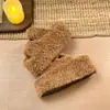 Nuevas pantuflas de estilo para aumentar la altura para mujer, de suela gruesa, adecuadas para mujeres bajitas, pantuflas de algodón con punta cerrada, cálidas y esponjosas, para otoño e invierno 2026