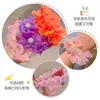 Ornamento de Cabelo para Dança Infantil Adorno de Cabeça para Damas de Honra Coque de Bola para Festa Anel de Cabelo Elástico Flor Botão de Flor Acessório de Cabeça para Bebês Meninas