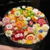 Etiqueta Adesiva de Frutas Festivas Vermelhas de Ano Novo Festival da Primavera Adesivo Decorativo para Caixa de Frutas de Alta Qualidade Ano Novo Bom Significado Qiao