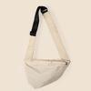 Bolsa de Peito Esportiva de Camada Dupla para Mulheres, Estilo Japonês de Verão Casual de Nylon de Grande Capacidade para Estudantes, Bolsa Transversal Nanfeng
