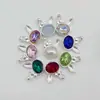 Liga Strass Desenho Animado Gato Kt Coelho Anel Multi-Furo Espaçadores de Rosto Contas Espaçadoras de Coração DIY Feito à Mão Materiais de Miçangas de Cristal