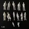 Materiales de Producción para Escenas de Mesa de Arena con Figuras Modelo DIY Adornos de Paisaje Hechos a Mano Figuras Pequeñas Blancas Multiescala