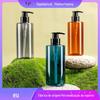 Em estoque 300 ml500 ml Garrafa de Plástico PET com Bomba Toque Premium Sabonete Líquido para o Corpo Shampoo Loção de Hotel Engarrafado