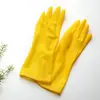 Guantes de Limpieza Doméstica de PVC para Cocina y Lavado de Platos, Impermeables y a Prueba de Aceite, Duraderos, Extra Grandes, Gruesos y Largos