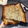 Novo Estilo Lenço de Seda Moda Feminina Versátil 70 Quadrado Estilo Coreano Lenço de Proteção para o Pescoço Primavera e Outono Lenço Retrô Gravata para Bolsa