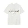 Camiseta Casual Solta de Manga Curta com Estampa de Slogan Icônico High Street para Mulheres e Homens
