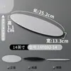 Prato de Louça de Melamina Imitação de Porcelana Prato de Jantar de Plástico Travessa Prato para Churrasco Prato de Sushi Prato Criativo para Fondue Prato para Pratos Comerciais
