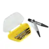 Caja amarilla extractor de alambre roto extractor de tornillos herramienta de extracción con mango hexagonal tornillo de cabeza rota artefacto de alambre roto