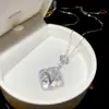 Conjunto de Brincos e Colar Flor Trevo da Sorte Pérola Zircônia com Design Exquisito, Joias Estilo Chinês Novo Retrô para Mulheres