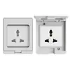 Comercio Exterior Ip55 Estándar Europeo Exterior Impermeable y a Prueba de Lluvia Enchufe de Interruptor Montado en Superficie Exterior 16A Estándar Alemán Estilo Británico Multifunción