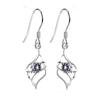 Pendientes de plata de ley S925 de fábrica, pendientes de alas de ángel para mujer de moda, pendientes coreanos, pendientes europeos y americanos, una generación de cabello