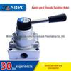 SDPC Shengda HV330-10/15 Válvula manual HV-03/04 válvula manual pneumática de três posições e quatro vias garantia de um ano