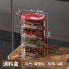 Caja de Almacenamiento para Cocina Hogar Cocina Gran Capacidad Fruta Seca Aroma Fruta Conservación Refrigerador Caja de Almacenamiento de Alimentos Vegetales