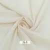 Tela de gasa no transparente falda de verano con caída tela para ropa forro entretela falda de gasa negra blanca tela para manualidades