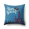 Funda de almohada de Halloween Tc613 Almohada Lumbar para Coche Funda de Cojín de Calabaza para Sofá Funda de Almohada para Oficina Hogar Sala de Estar
