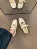 Temporada del Primer Encuentro: Zapatos Planos Rojos para Mujer, Estilo Ballet, Punta Redonda, Corte Bajo, Patchwork, Elásticos, Piel Suave, Modelo Nuevo 2026, Zapatos Planos Versátiles
