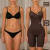 Faja Moldeadora Postparto de Cuerpo Completo para Mujer, Levantamiento de Glúteos, Control de Abdomen, Moldeado Corporal, Espalda Descubierta, Body Moldeador