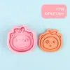 Molde para Galletas de Caricatura de Capibara, Molde para Galletas Impreso Simulado, Molde para Galletas 3D Estéreo Cortado a Presión, Herramienta para Hornear