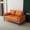 Sofá minimalista italiano para apartamentos pequeños, salas de estar, dormitorios, propiedades de alquiler, tiendas de ropa, de dos plazas, de tres plazas, sofá pequeño de moda
