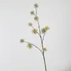 Cipreste Aromático de Caule Longo Fruto Artificial Galho Único Flor Falsa Castanha d'Água Decoração de Casa Arranjo Floral Decoração Arranjo Floral de Casamento