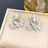 Colgante Transfronterizo Más Vendido Sol y Luna Cobre Microincrustado Circonita Accesorios para Joyería DIY Moda Personalidad Versátil Accesorios de Temperamento para Mujeres