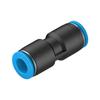 Festo Festo Qs-G1/4-12-I Conector Rápido de Enchufe Compresor de Aire Tubería de Aire Acero Inoxidable Conector Rápido Neumático