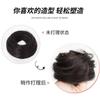 Online celebridade bola cabeça peruca anel peruca feminina cabelo real fofo flor brace cabelo curler fofo peruca saco de peruca antigo acessórios de cabelo antigo