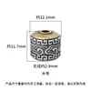 Pulsera de Plata de Ley S925 con Patrón de Nube Auspiciosa, Separadores, Accesorios para DIY, Juguete Cultural, Cuentas Sueltas, Pinzas, Cobre, Método Antiguo, Cuentas de la Fortuna