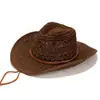 Sombrero para Hombre Sombrero de Paja de Verano Sombrero de Playa Casual Protección Solar Sombrero para el Sol Moda de Playa para Exteriores para Hombre Viaje